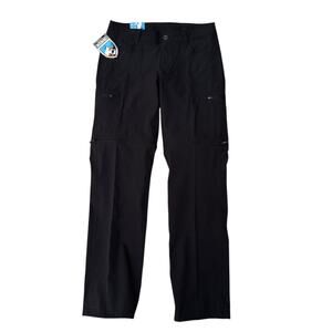 NWT Kuhl Women's Horizn Convertible 32" inseam Pant Size 6 Color Raven
